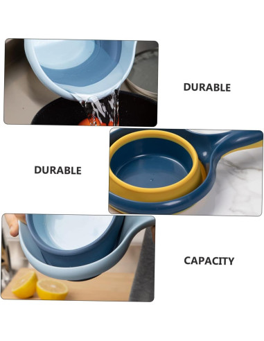 Cucharas de Agua Plegables TOPPERFUN 2 Pcs Mango Largo 27cm