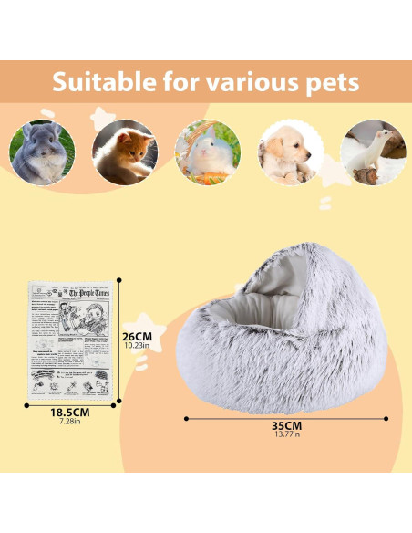 Cueva para Hurones SIT ZIT F001 - Hamaca Suave Lavable 25.4cm