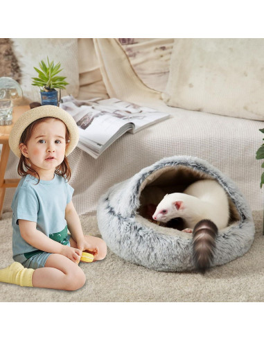 Cueva para Hurones SIT ZIT F001 - Hamaca Suave Lavable 25.4cm