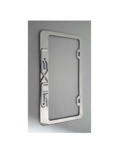 Marco de Placa de Licencia Acero Inoxidable QIOIDIDIE 40x10 cm