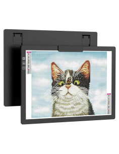 Tableta de Luz A4 HIUKCOLED Recargable con Brillo Ajustable