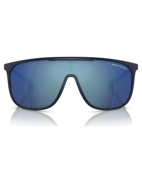 Gafas de sol cuadradas Armani Exchange AX4137SU azul mate