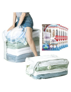 Bolsas de Almacenamiento al Vacío TAILI 6 Pzas Cubo Extra Grande