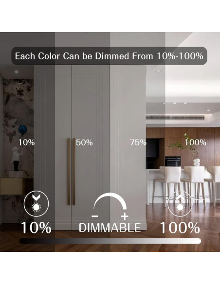 Bombilla LED RGB Nawvace 5W con control remoto, 30 colores