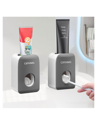 Dispensador Automático de Pasta de Dientes CXYHMG Negro