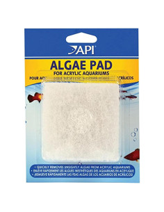 Almohadilla de Limpieza API para Acuarios Acrílicos 3.18x12.19cm