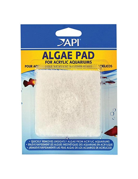Almohadilla de Limpieza API para Acuarios Acrílicos 3.18x12.19cm