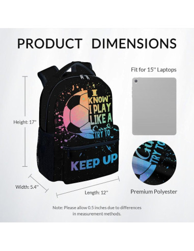 Mochila Escolar UNIKITTY 43.2 cm para Niñas con Correas Ajustables