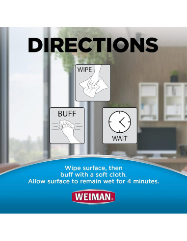 Toallitas Desinfectantes Weiman para Electrónicos - 30 Unidades