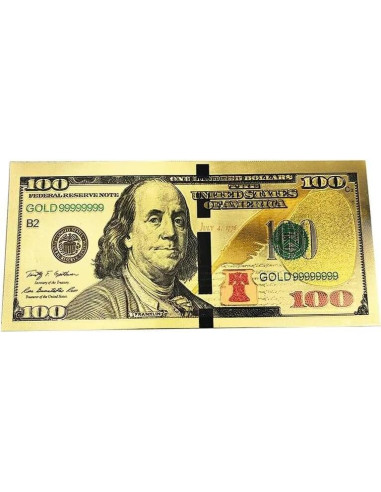 Set de 10 Billetes de 100 Dólares YIQILAFADA - Juguete Decorativo
