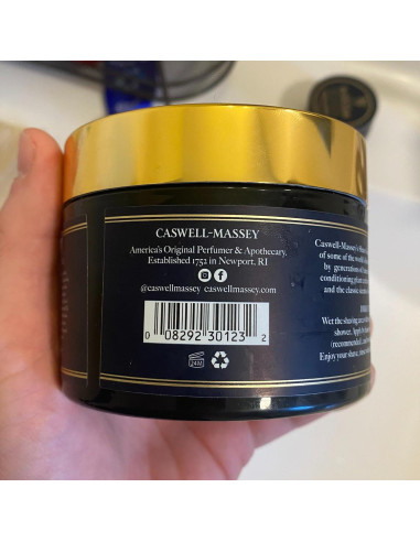 Crema de Afeitar Natural Caswell-Massey Almendra 226g