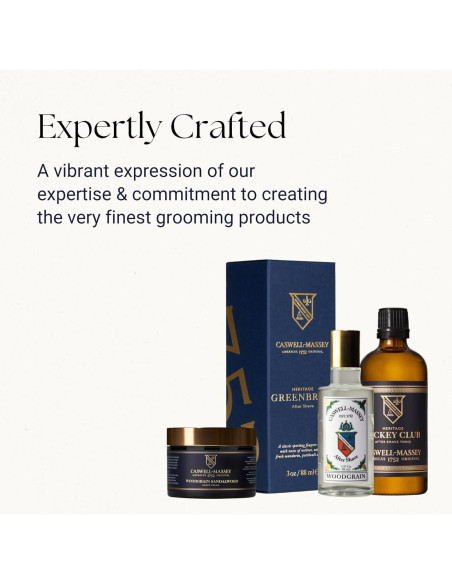 Crema de Afeitar Natural Caswell-Massey Almendra 226g