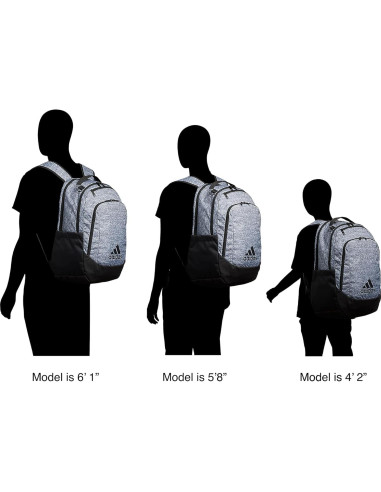 Mochila deportiva Adidas Defender con compartimento para zapatos