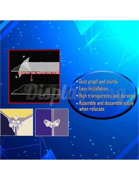 Caja de exhibición acrílica Display King para Lego Seinfeld 21328