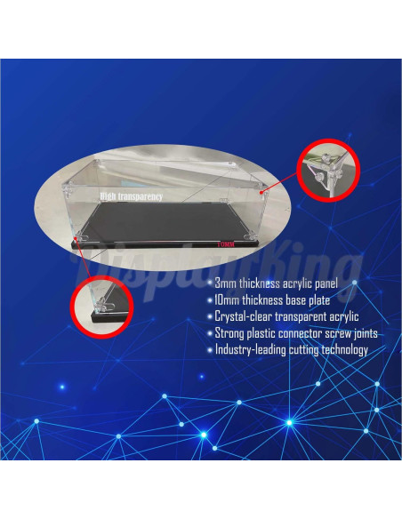 Caja de exhibición acrílica Display King para Lego Seinfeld 21328