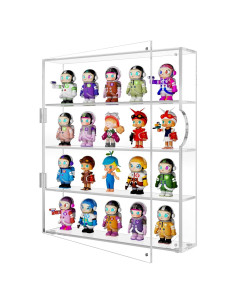 Caja de Exhibición Acrílica NIUBEE 4 Niveles 30x6x34 cm