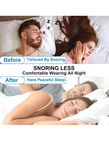 Dilatores Nasales Antirronquido UyiCare - Paquete de 4 Clips