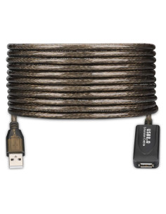 Cable de Extensión USB 2.0 Activo LDKCOK 5M Negro 480 Mbps