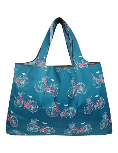 Bolsa de Compras Reutilizable Grande Allydrew Nylon Plegable