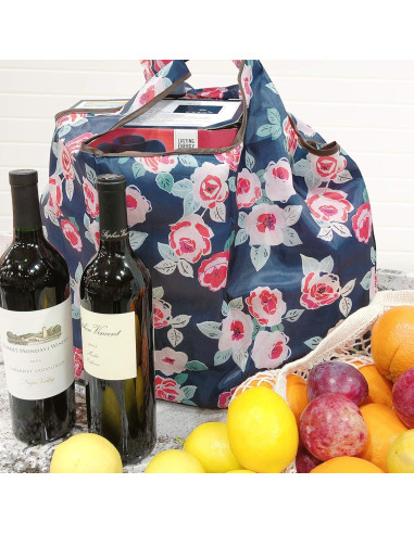 Bolsa de Compras Reutilizable Grande Allydrew Nylon Plegable