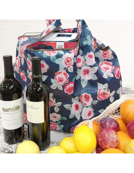 Bolsa de Compras Reutilizable Grande Allydrew Nylon Plegable