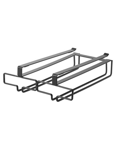 Soporte Colgante para Copas de Vino Yamazaki - Acero Negro