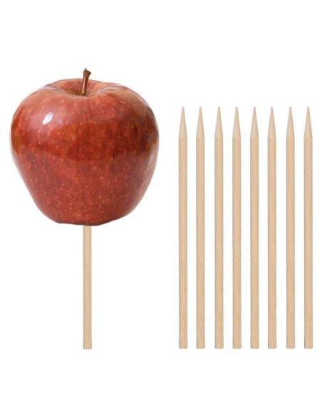 Palitos de Madera HANSGO 100 PCS 13.34 cm para Caramelo