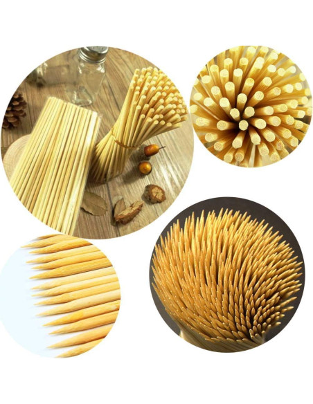 Palitos de Madera HANSGO 100 PCS 13.34 cm para Caramelo
