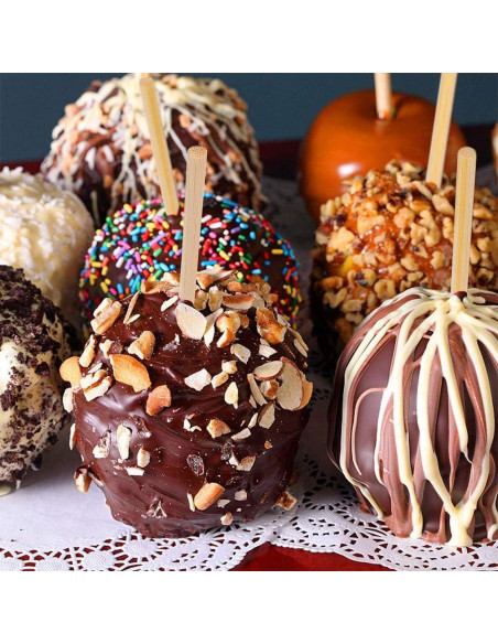 Palitos de Madera HANSGO 100 PCS 13.34 cm para Caramelo