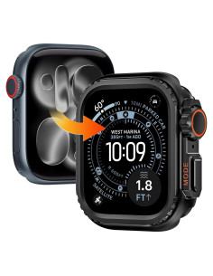 Funda Bumper de Aluminio Goton para Apple Watch 42mm Negra