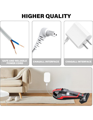 Cargador Ameri 15V para Aspiradora Black & Decker 90627870