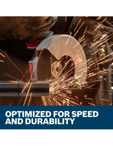 Ruedas de Corte Bosch X-Lock 4.5" Metal Acero Inoxidable - 10 Pzas