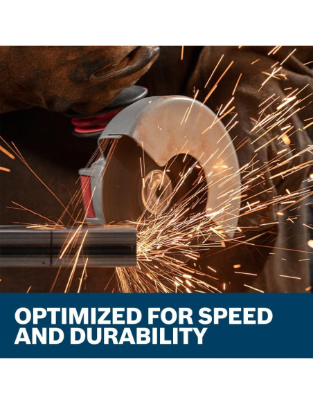 Ruedas de Corte Bosch X-Lock 4.5" Metal Acero Inoxidable - 10 Pzas