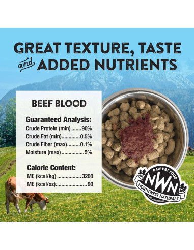 Topper Funcional de Sangre de Res Northwest Naturals 99.22 g