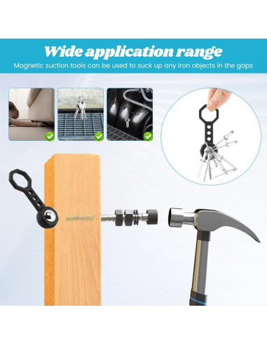 Buscador de Clavos Magnético Kakalote 2 Pcs Sin Baterías