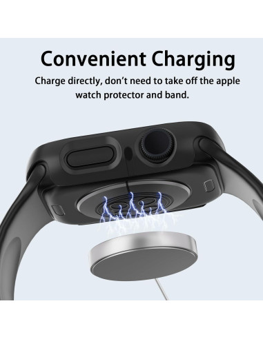 Funda Protectora Dura HAANILKYI para Apple Watch 41mm 6 Pack