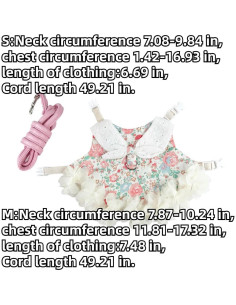 Arnés y Correa para Conejos y Hurones Copfeu Negro S 2