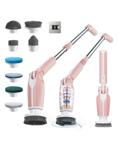 Limpiador Eléctrico Vaxeple YMG-820 Rosa con Control Remoto