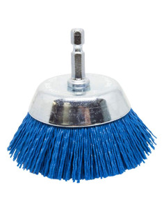 Cepillo de Rueda de Alambre Abrasivo Nylon 6.35 cm Benchmark