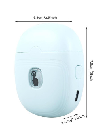 Cortador de Uñas Eléctrico BENGTING Verde con Luz LED