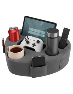 Soporte para Taza CozyGrip en Forma de Corazón 8 en 1 - Gris