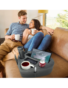 Soporte para Taza CozyGrip en Forma de Corazón 8 en 1 - Gris 2