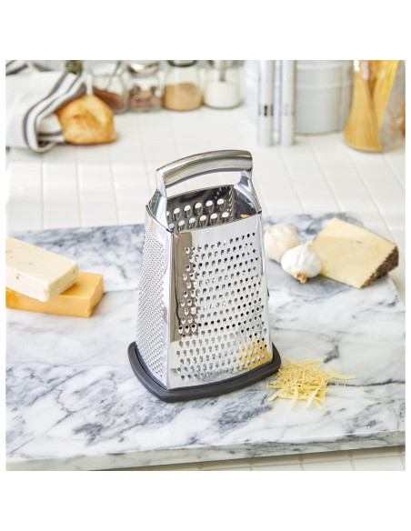 Rallador de Queso Mano RSVP Internacional Acero Inoxidable 15.24 cm