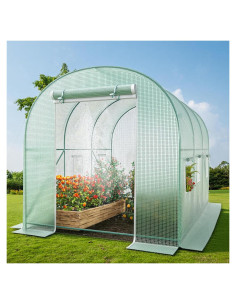 Invernadero portátil TANGJEAMER 3x2.1x2.1m con riego