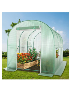 Invernadero TANGJEAMER 3.05x2.13x2.13m Resistente con Ventilación