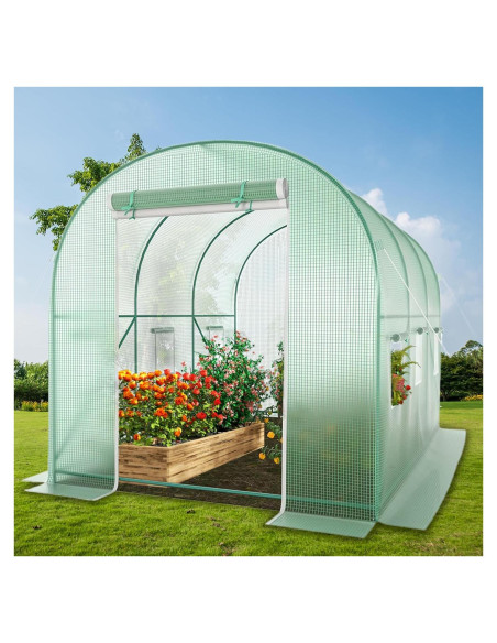 Invernadero TANGJEAMER 3.05x2.13x2.13m Resistente con Ventilación