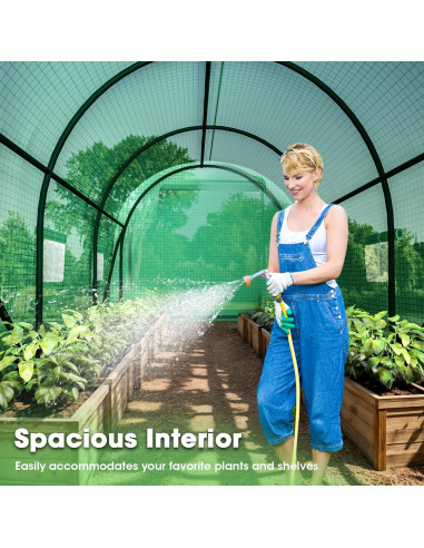 Invernadero TANGJEAMER 3.05x2.13x2.13m Resistente con Ventilación