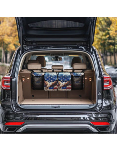 Organizador de Maletero de Coche Qiyupavto Tela Oxford 198g 2