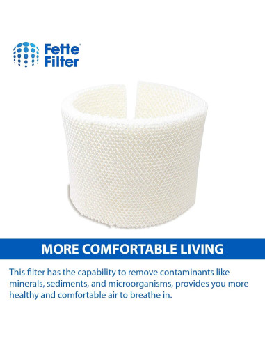 Filtro de Humidificador Fette MAF2 Compatible con Air-Care y Kenmore - Paquete de 2