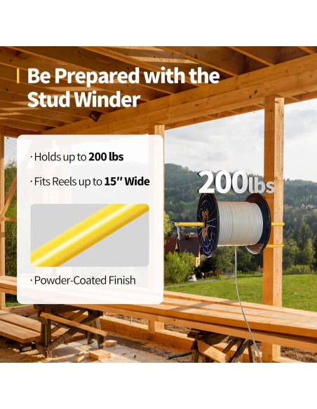 Dispensador de Alambre Feimire F001 Soporte para Bobinas 181kg